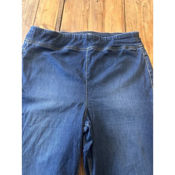 Free People We The Free Penny Flare Jeans Size Medium Pull On Pants Bootcut - Picture 4 of 15